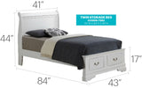 Louis Phillipe - Storage Bed - Furniture Home Direct