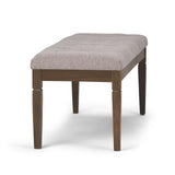 Waverly - Upholstered Tufted Ottoman Bench - Furniture Home Direct