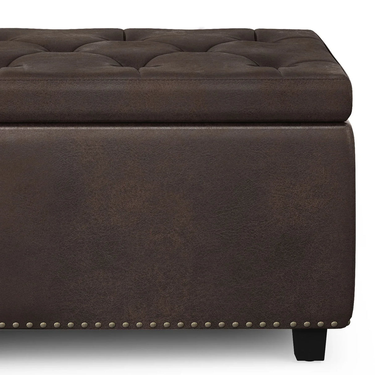 Hamilton - Upholstered Storage Ottoman - Furniture Home Direct