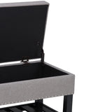 Lomond - Upholstered Storage Ottoman Bench - Furniture Home Direct