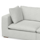 Jasmine Sofa and Ottoman - Off White - Furniture Home Direct
