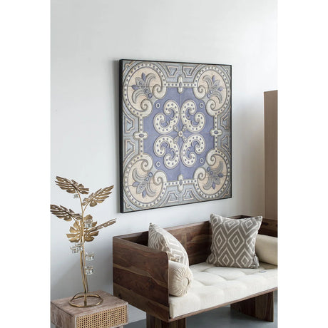 Large Wall Art Panel, Square Wall Decor For Living Room Dining Room Office - Multicolor - Furniture Home Direct