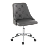 Marche - Contemporary Swivel Task Chair With Casters - Furniture Home Direct