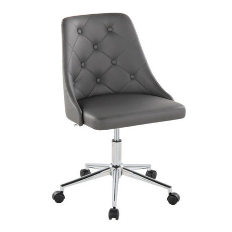 Marche - Contemporary Swivel Task Chair With Casters - Furniture Home Direct