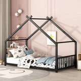 Metal House Bed - Furniture Home Direct