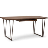 Ryder - Desk - Natural Aged Brown - Furniture Home Direct
