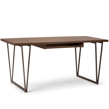 Ryder - Desk - Natural Aged Brown - Furniture Home Direct