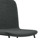 Wilcox - Dining Chair (Set of 2) - Charcoal Gray - Furniture Home Direct
