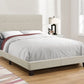 Bed, Upholstered, Frame Only, Transitional - Furniture Home Direct