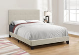 Bed, Upholstered, Frame Only, Transitional - Furniture Home Direct
