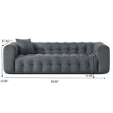 Eden - Modern Tufted Chesterfield Sofa - Furniture Home Direct