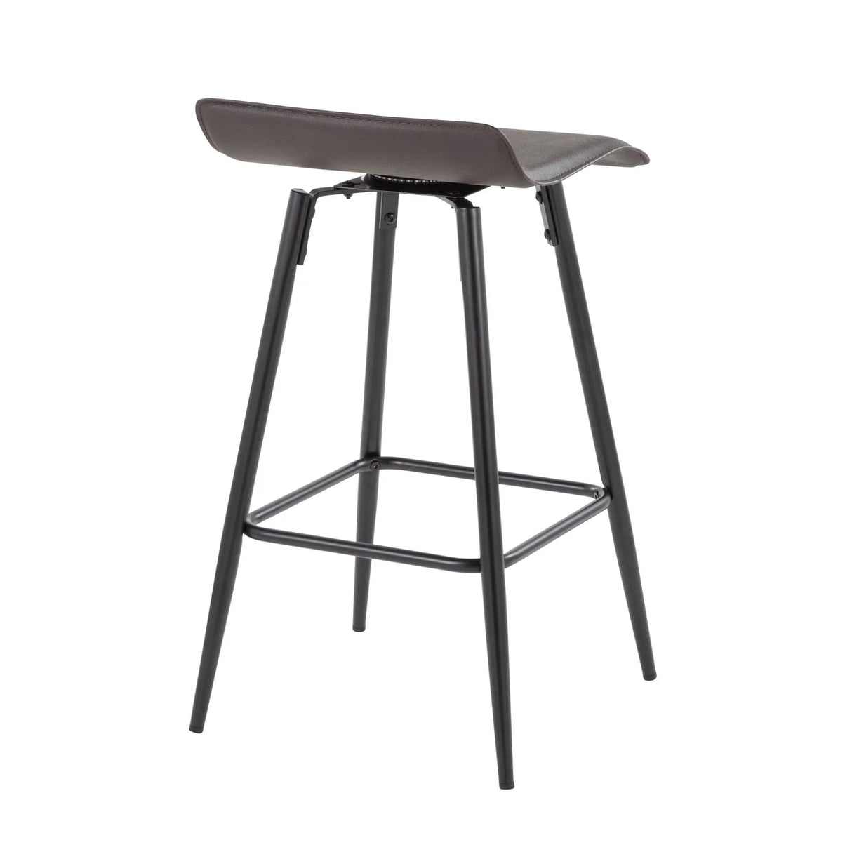 Ale - Contemporary Fixed Height Counter Stool (Set of 2) - Furniture Home Direct