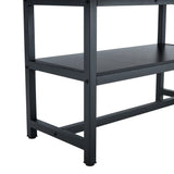 Dining Set With 8 Upholstered Chairs And Wood Table Gray - Furniture Home Direct