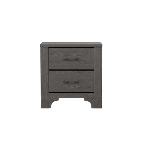 Junipe - 2 Drawer Nightstand - Brown - Furniture Home Direct