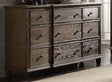 Baudouin - Weathered Dresser - Oak - Furniture Home Direct