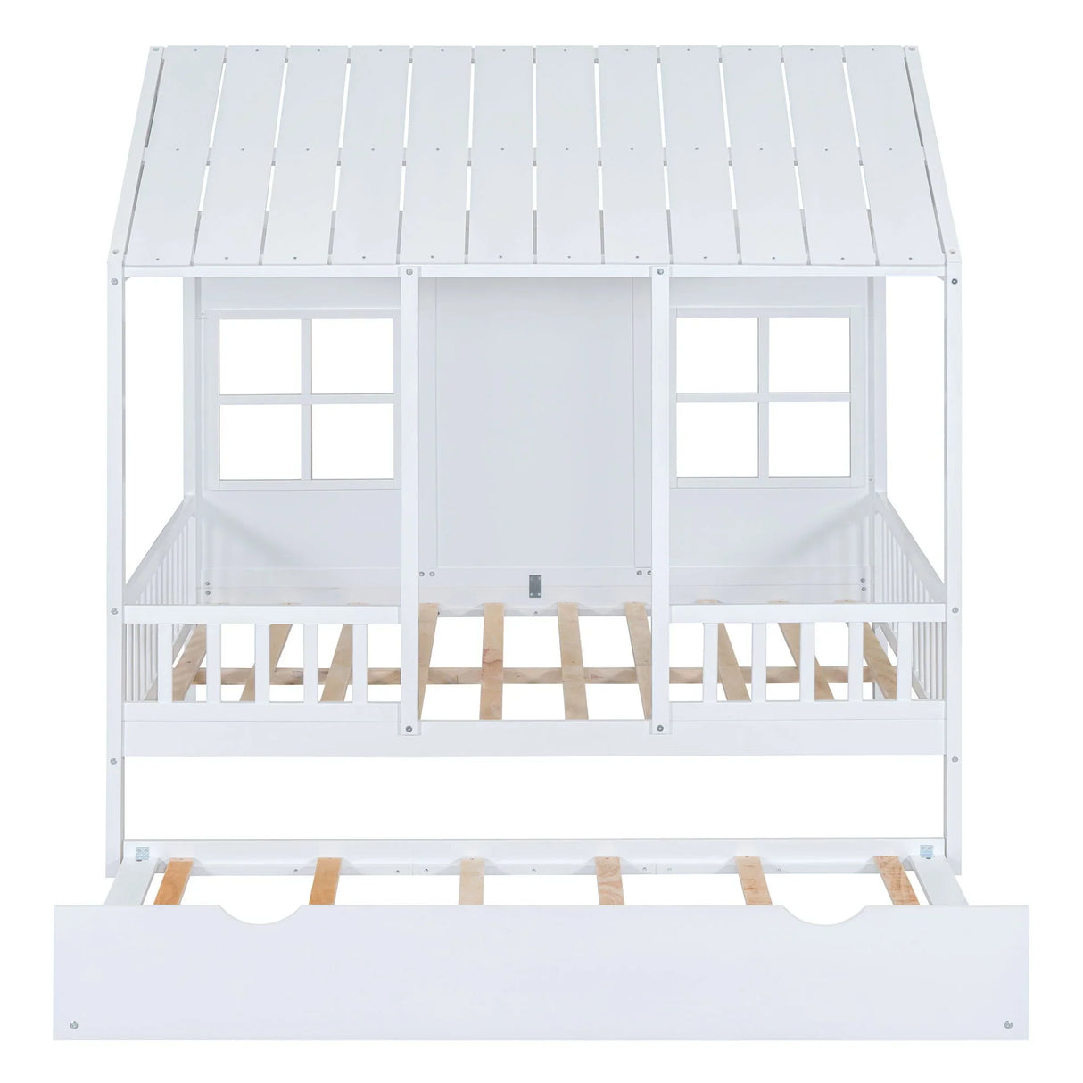 House Bed With Twin Size Trundle, Daybed - Furniture Home Direct