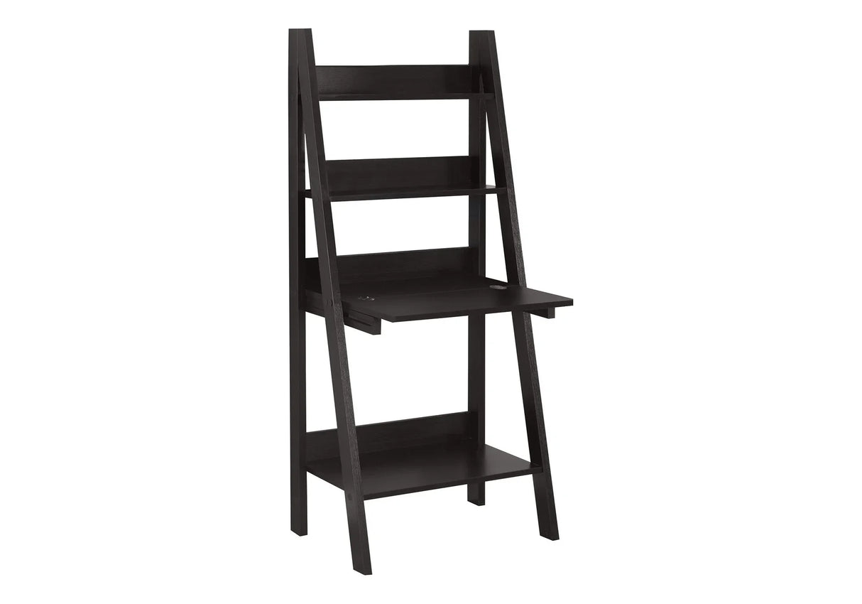 Computer Desk For Home Office, Laptop, Leaning, Storage Shelves - Furniture Home Direct