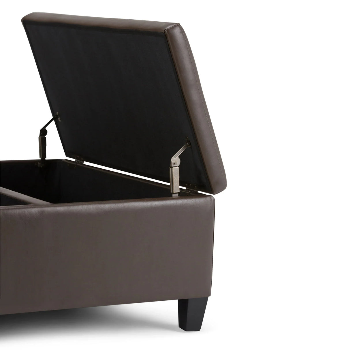 Ellis - Coffee Table Storage Ottoman Contemporary Design - Furniture Home Direct
