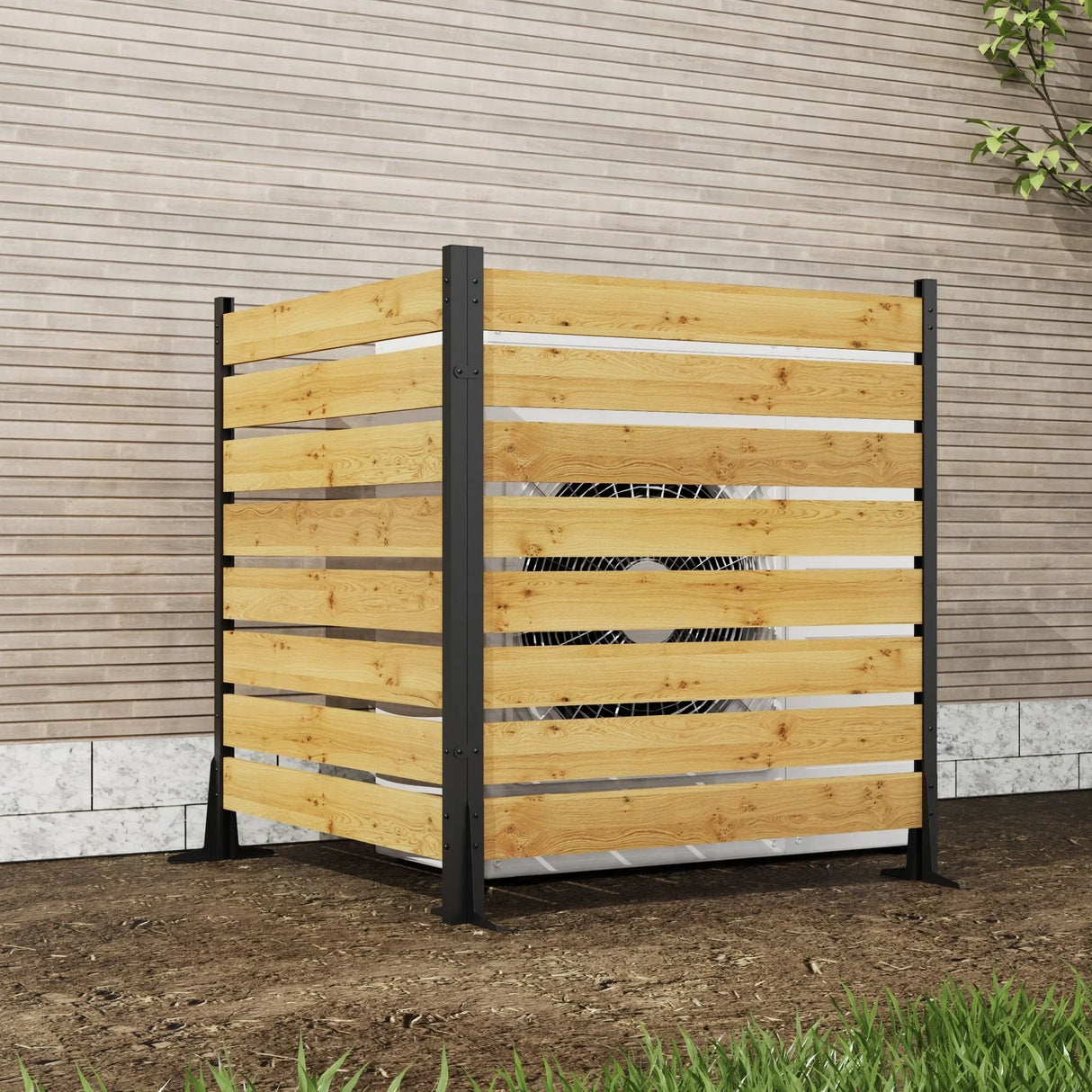 Outdoor Privacy Screen For Pool And Equipment Enclosures - Furniture Home Direct