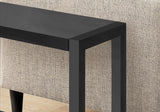 Accent Side Table, Narrow, Small, 2 Tier, Contemporary And Modern - Furniture Home Direct