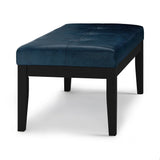 Lacey - Upholstered Tufted Ottoman Bench - Furniture Home Direct