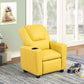 Marisa - PU Leather Kids Recliner Chair With Cupholder - Furniture Home Direct