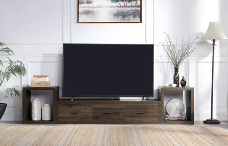Harel - TV Stand - Walnut - Furniture Home Direct