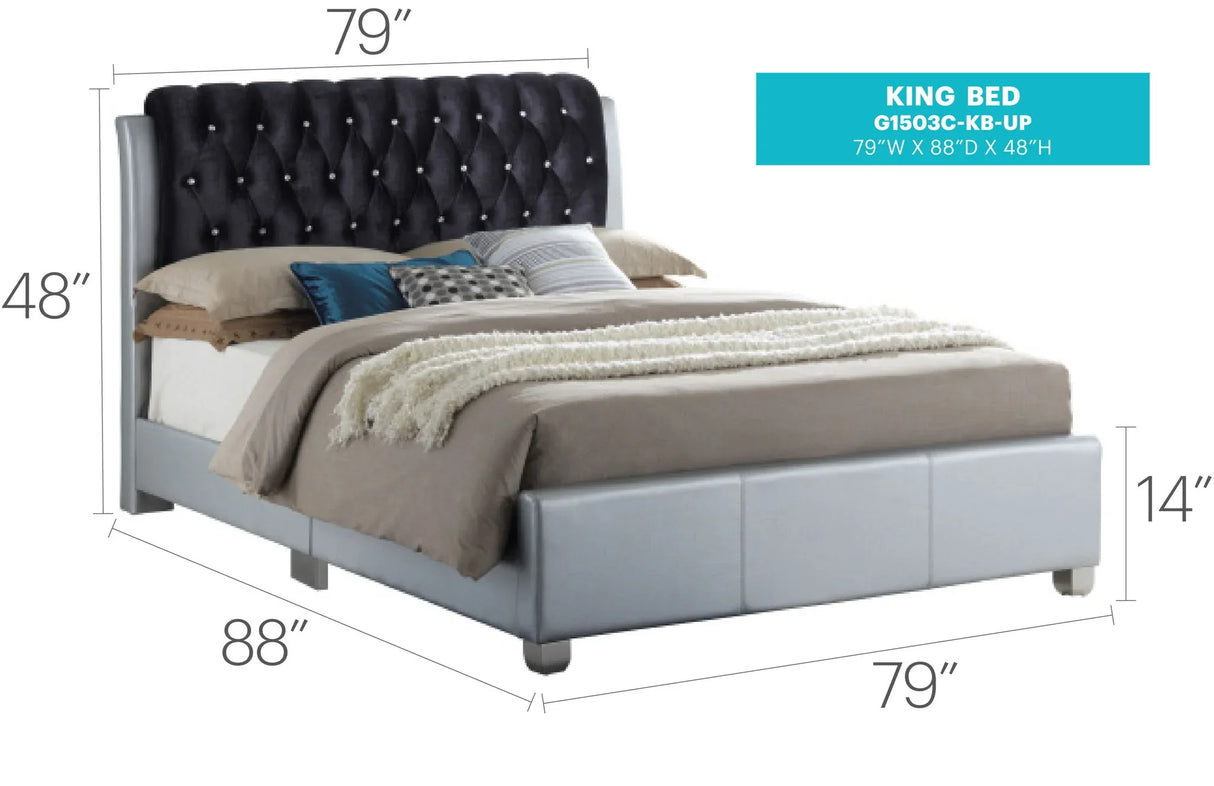 Marilla - Upholstered Bed - Furniture Home Direct