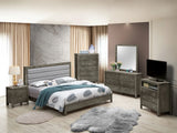 Transitional Modern Design Bed - Furniture Home Direct