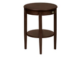 Accent Table, 2 Tier, Transitional - Espresso - Furniture Home Direct