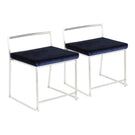 Fuji - Contemporary Stackable Dining Chair (Set of 2) - Furniture Home Direct