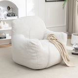 Comfy Bean Bag Chair With Filler, Fluffy And Cozy Seating - Furniture Home Direct