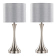 Lenuxe - Contemporary Table Lamp Built In USB Port (Set of 2) - Furniture Home Direct