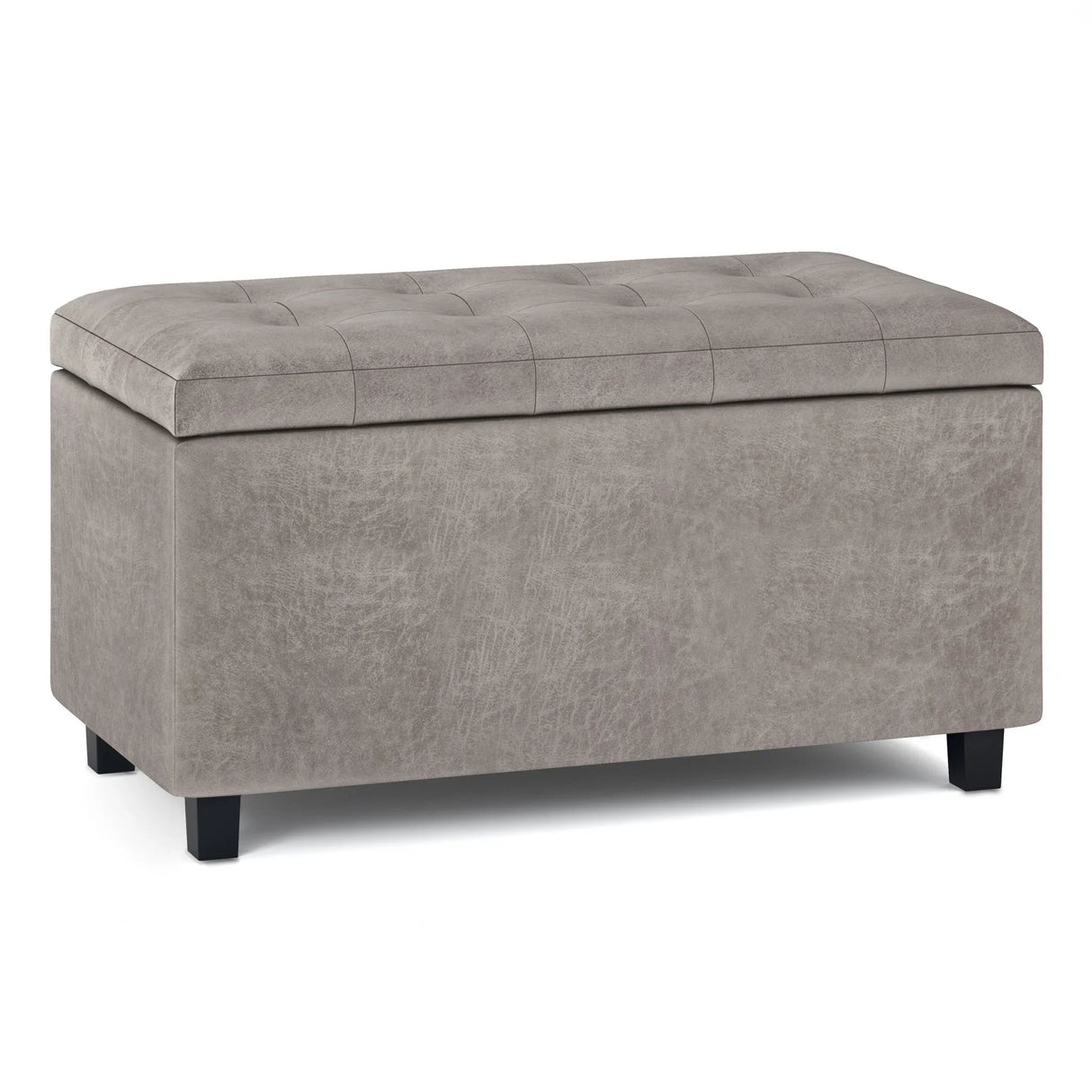 Cosmopolitan - Upholstered Storage Ottoman - Furniture Home Direct