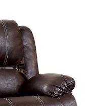 Zuriel - Synthetic Leather Recliner Loveseat - Furniture Home Direct