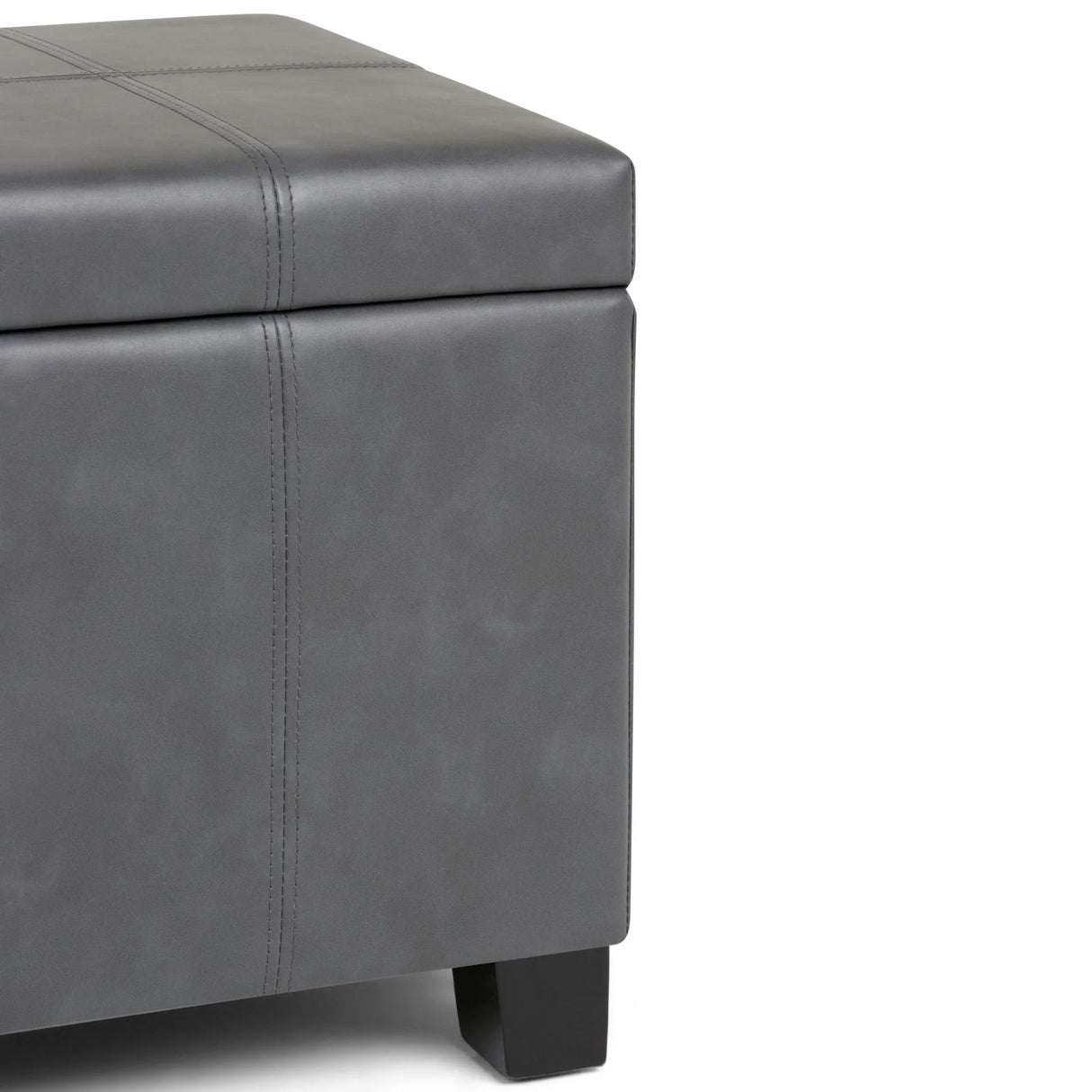 Dover - Upholstered Storage Ottoman Bench - Furniture Home Direct