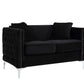 Bayberry - Velvet Loveseat With 2 Pillows - Furniture Home Direct