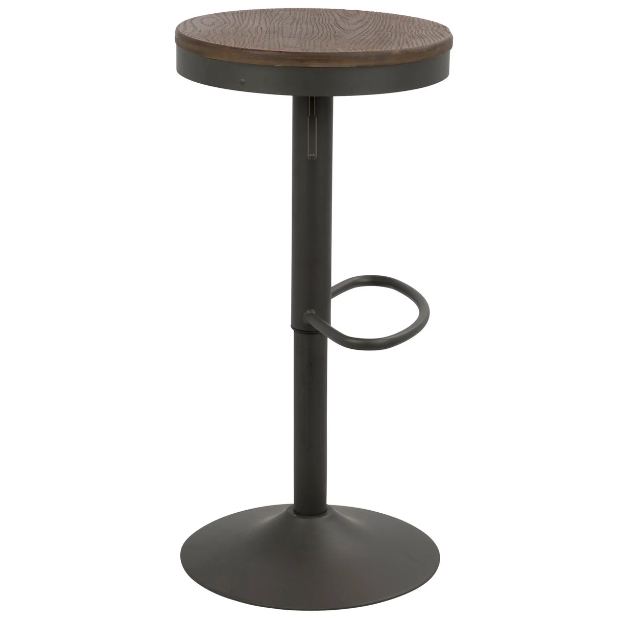 Dakota - Industrial Adjustable Barstool (Set of 2) - Furniture Home Direct