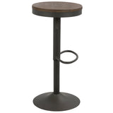 Dakota - Industrial Adjustable Barstool (Set of 2) - Furniture Home Direct