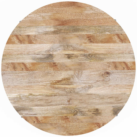 Rayburn - Drum Coffee Table - Natural - Furniture Home Direct
