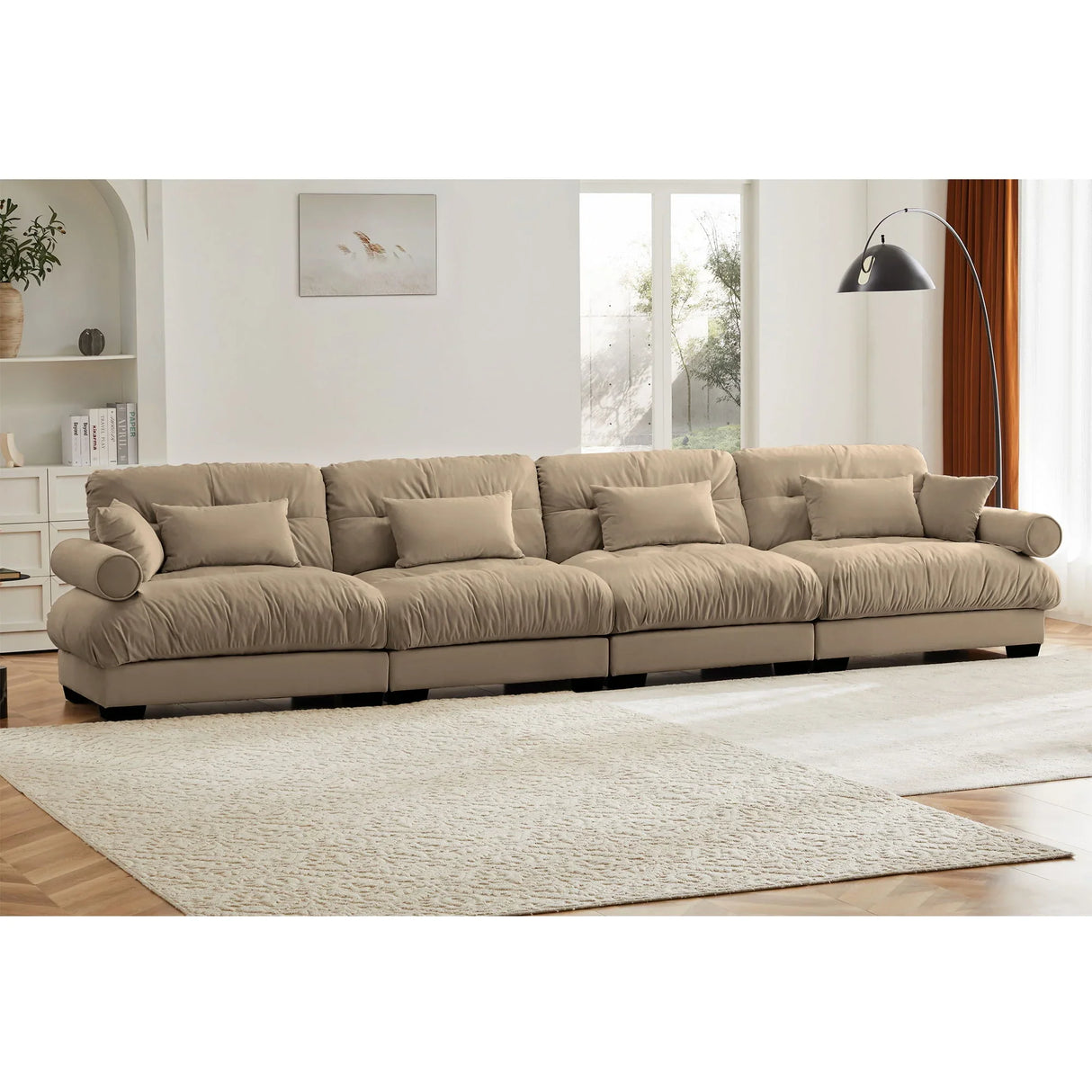 Super Comfort Oversized Modular Sectional Sofa - Furniture Home Direct