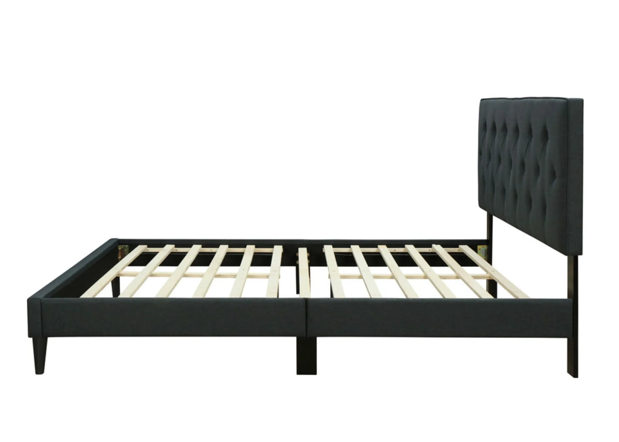 Channel Bed With USB, Elegant Design - Furniture Home Direct