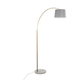 March - Contemporary Floor Lamp & Elegant Finish - Furniture Home Direct
