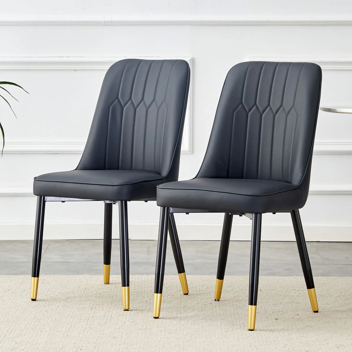 Modern Chair With Metal Legs - Furniture Home Direct