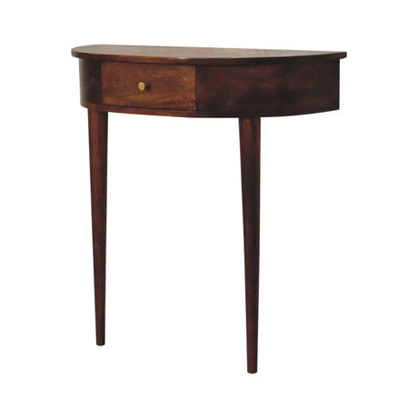Backless Mounted Console - Brown - Furniture Home Direct