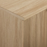 Modern Fluted Door Minimalist Storage Sideboard - Furniture Home Direct