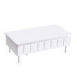 Lift Top Coffee Table With 2 Drawers With Hidden Storage Compartment For Living Room - Furniture Home Direct