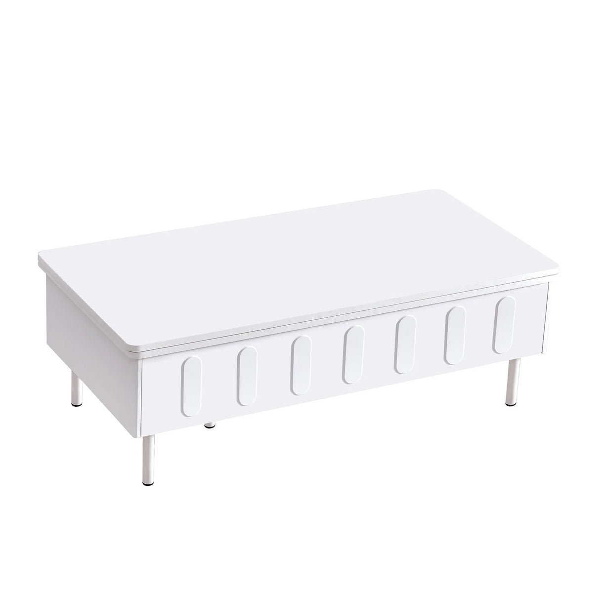 Lift Top Coffee Table With 2 Drawers With Hidden Storage Compartment For Living Room - Furniture Home Direct