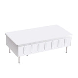 Lift Top Coffee Table With 2 Drawers With Hidden Storage Compartment For Living Room - Furniture Home Direct