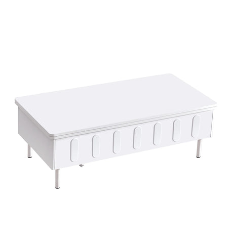 Lift Top Coffee Table With 2 Drawers With Hidden Storage Compartment For Living Room - Furniture Home Direct